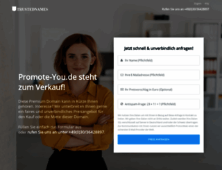 promote-you.de screenshot