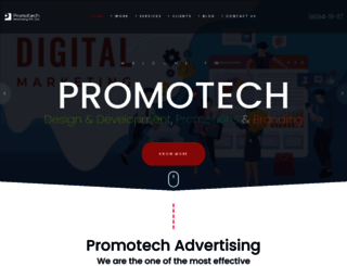 promotech.co.in screenshot