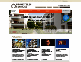 promotelec-services.com screenshot