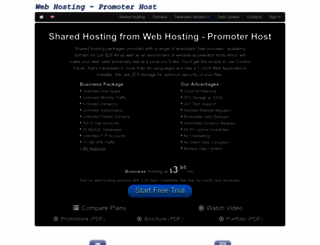 promoterhost.com screenshot