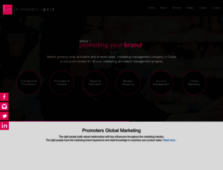 promotersglobal.com screenshot