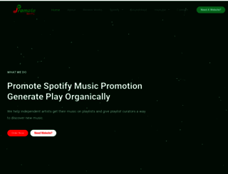 promotespotify.com screenshot
