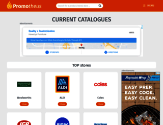 promotheus-au.com screenshot