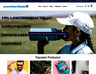 promotieartikelen.nl screenshot