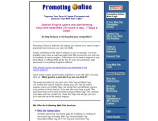 promotingonline.com screenshot