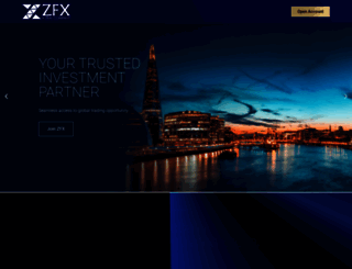 promotion.zfx.com screenshot