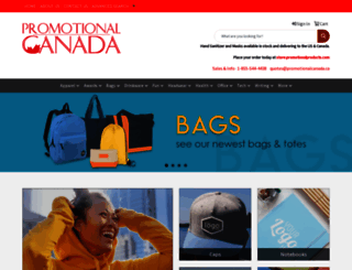 promotionalcanada.ca screenshot