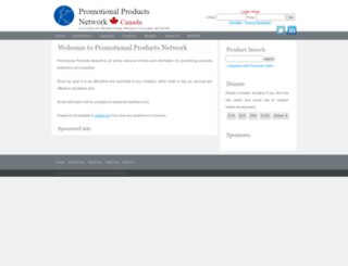 promotionalproductsglobalnetwork.com screenshot