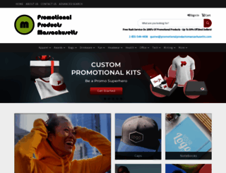 promotionalproductsmassachusetts.com screenshot