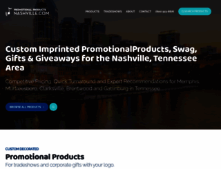 promotionalproductsnashville.com screenshot