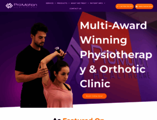 promotionhealthcare.com screenshot
