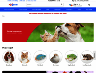 promotions.petsmart.com screenshot