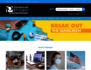 promotionswithpizzazz.com screenshot