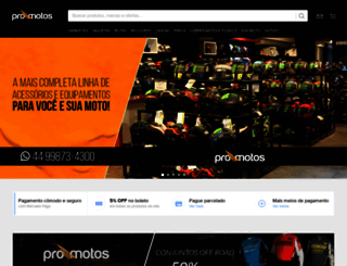 promotosmaringa.com.br screenshot