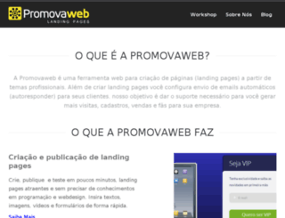 promovaweb.com.br screenshot