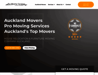 promovingservices.co.nz screenshot
