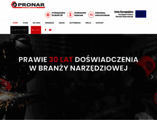 pronar.com.pl screenshot