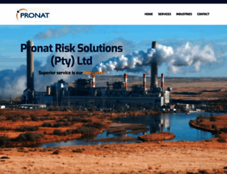 pronat.co.za screenshot