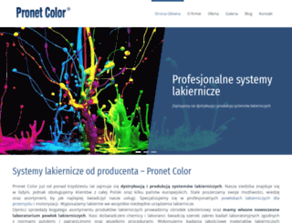 pronetcolor.com.pl screenshot