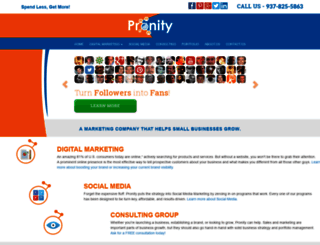 pronity.com screenshot