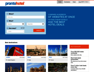 prontohotel.com screenshot