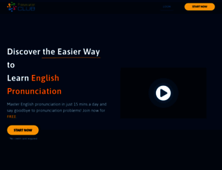 pronunciation.club screenshot