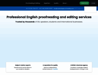 proofreading.org screenshot