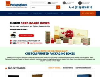 propackagingboxes.com screenshot