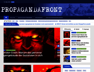 propagandafront.de screenshot
