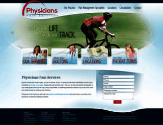 propainphysicians.com screenshot