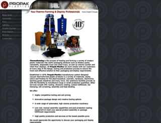 propakplastics.com screenshot