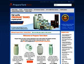 propanetankstore.com screenshot
