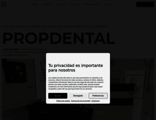 propdental.es screenshot