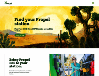 propelfuels.com screenshot