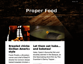 proper-food.co.uk screenshot