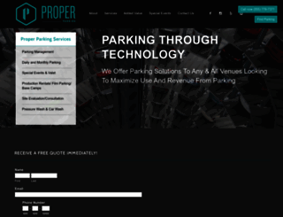 properparking.com screenshot