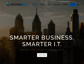 propersky.com screenshot