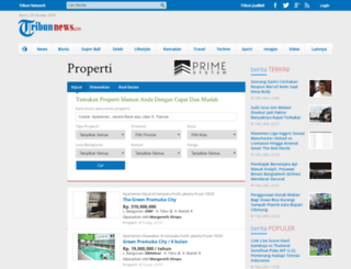 properti.tribunnews.com screenshot