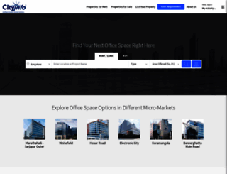 properties.cityinfoservices.com screenshot