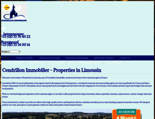 propertiesinlimousin.com screenshot