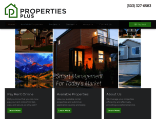 propertiespluscolorado.com screenshot