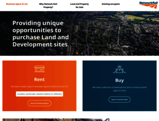 property.networkrail.co.uk screenshot