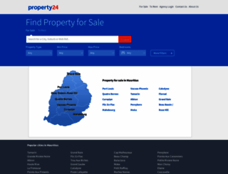 property24.co.mu screenshot