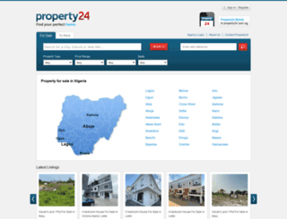 property24.com.ng screenshot