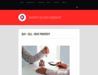 propertyatluckyassociates.wordpress.com screenshot