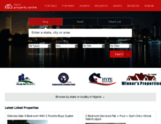 propertycentre.ng screenshot