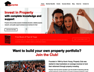 propertyclub.com.au screenshot