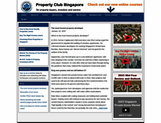 propertyclubsg.com screenshot