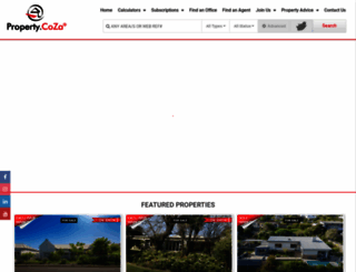 propertycoza.co.za screenshot