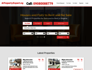propertyexpert.ng screenshot